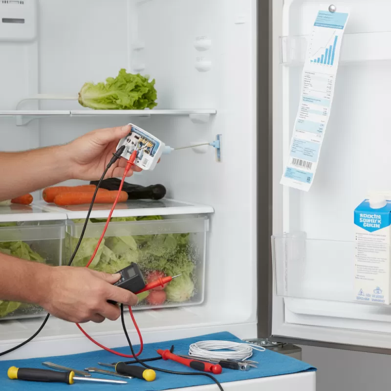 Buzdolabı Termostat ve Sıcaklık Sensörü Arızaları